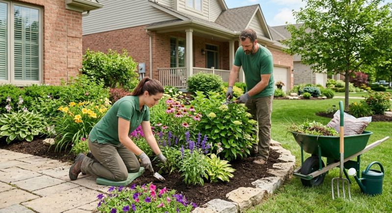 Flower Bed Cleanup Service in Ventura County, CA