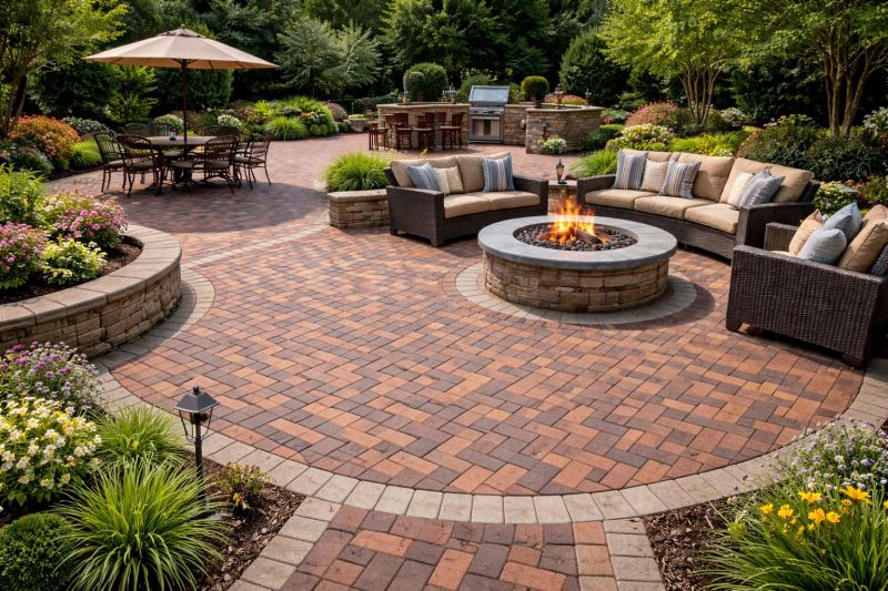 Patio Brick Installation in Providence, RI